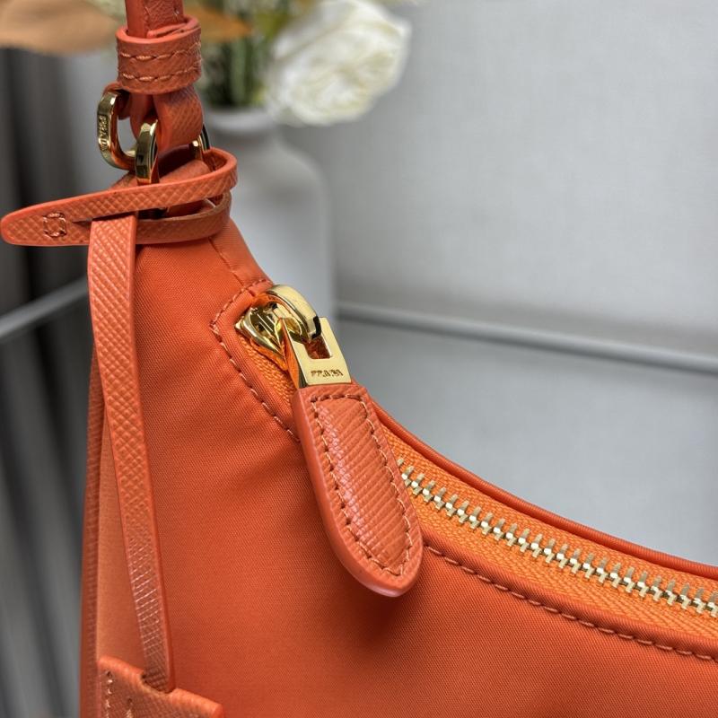 Prada Re-Edition 2005 mini bag Orange 1N204M
