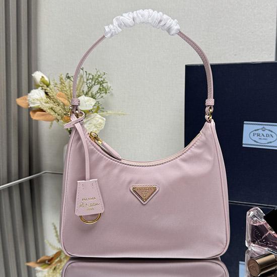 Prada Re-Edition 2005 mini bag Pink 1N204M
