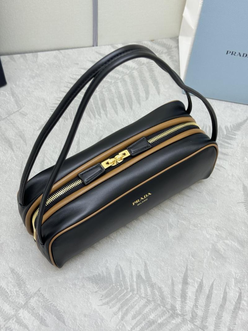 Prada Swing Leather shoulder bag Black 1BC249
