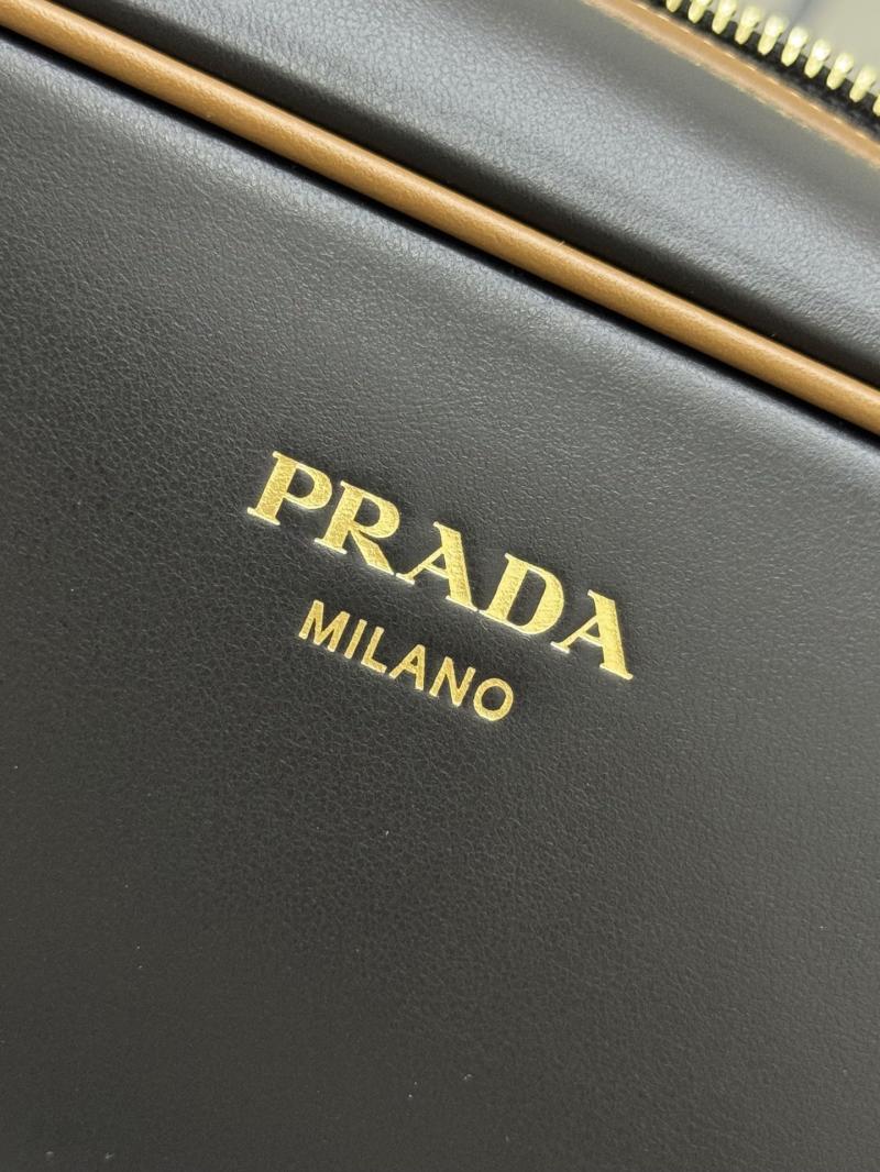 Prada Swing Leather shoulder bag Black 1BC249