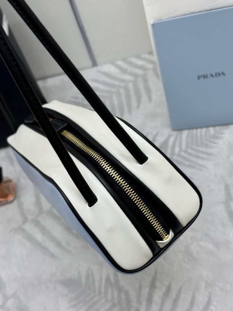 Prada Swing Leather shoulder bag Blue 1BC249