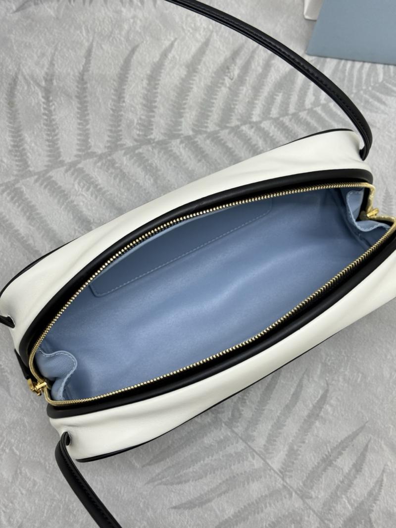 Prada Swing Leather shoulder bag Blue 1BC249