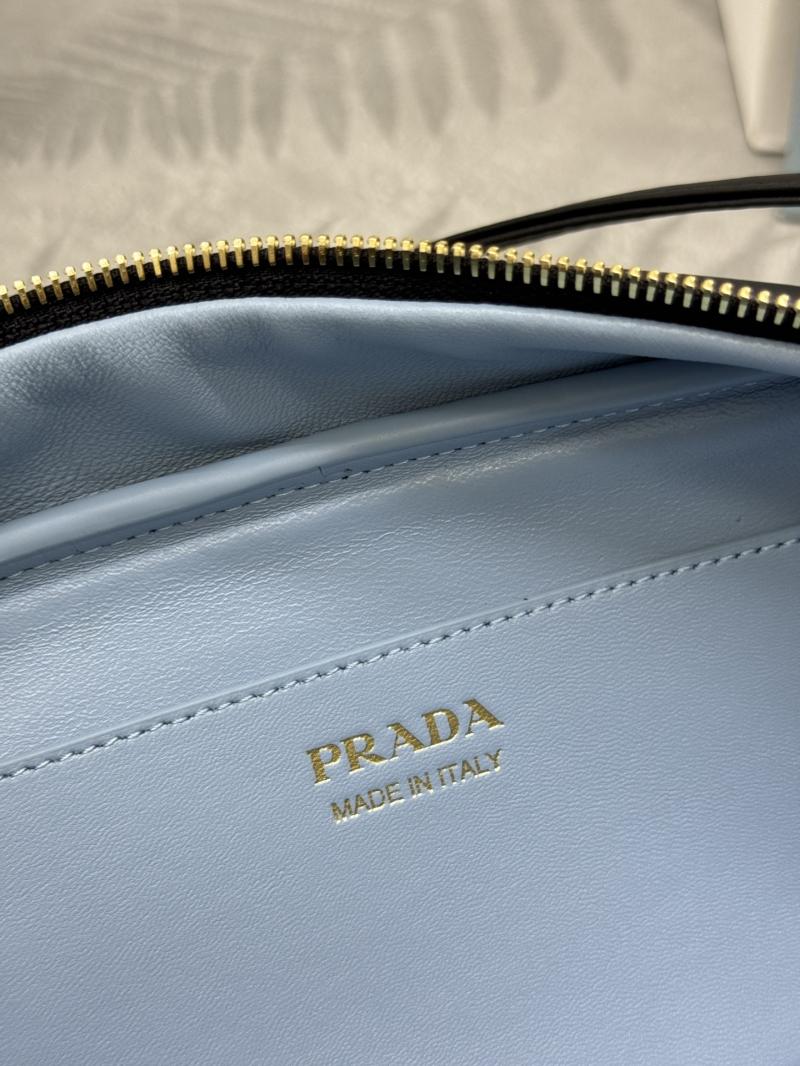 Prada Swing Leather shoulder bag Blue 1BC249