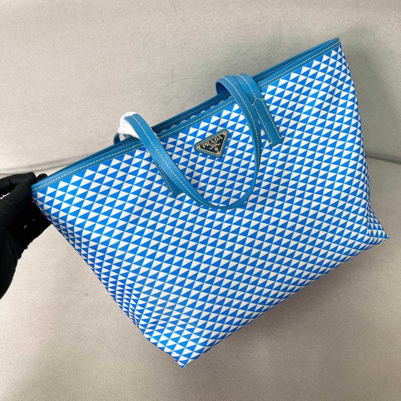 Prada Tote bag Blue 1BG552