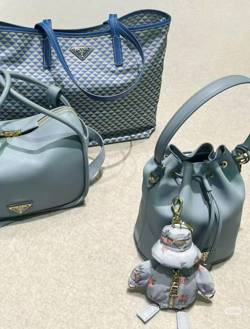Prada Tote bag Blue 1BG552