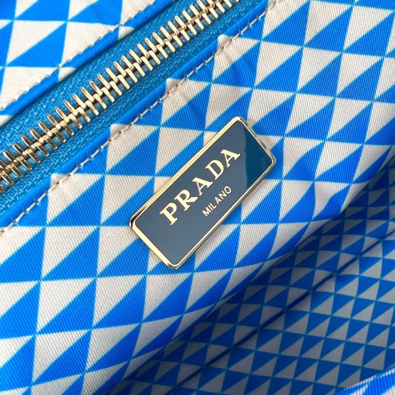 Prada Tote bag Blue 1BG552