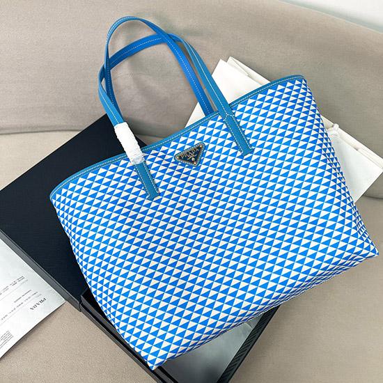 Prada Tote bag Blue 1BG552