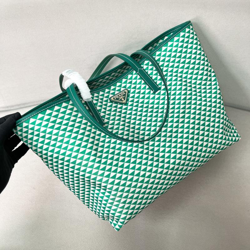 Prada Tote bag Green 1BG552