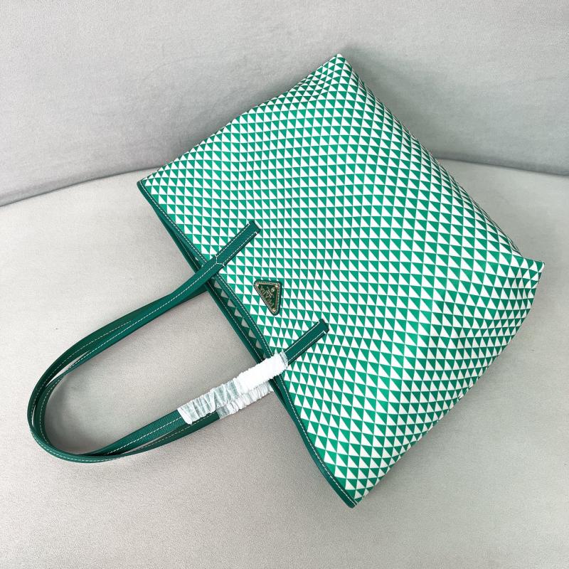 Prada Tote bag Green 1BG552