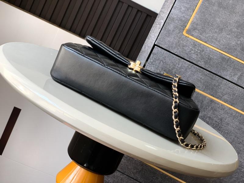 Small Chanel Flap Bag Black AS54850