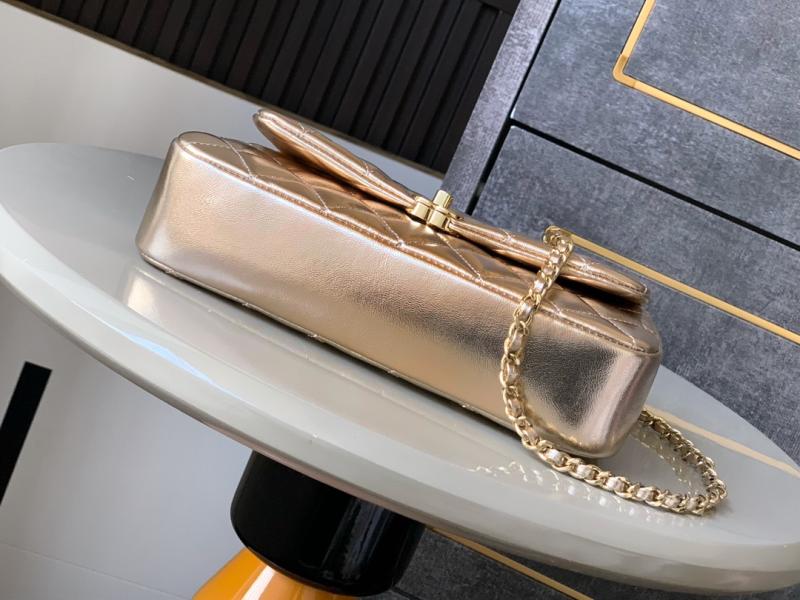 Small Chanel Flap Bag Gold AS54850