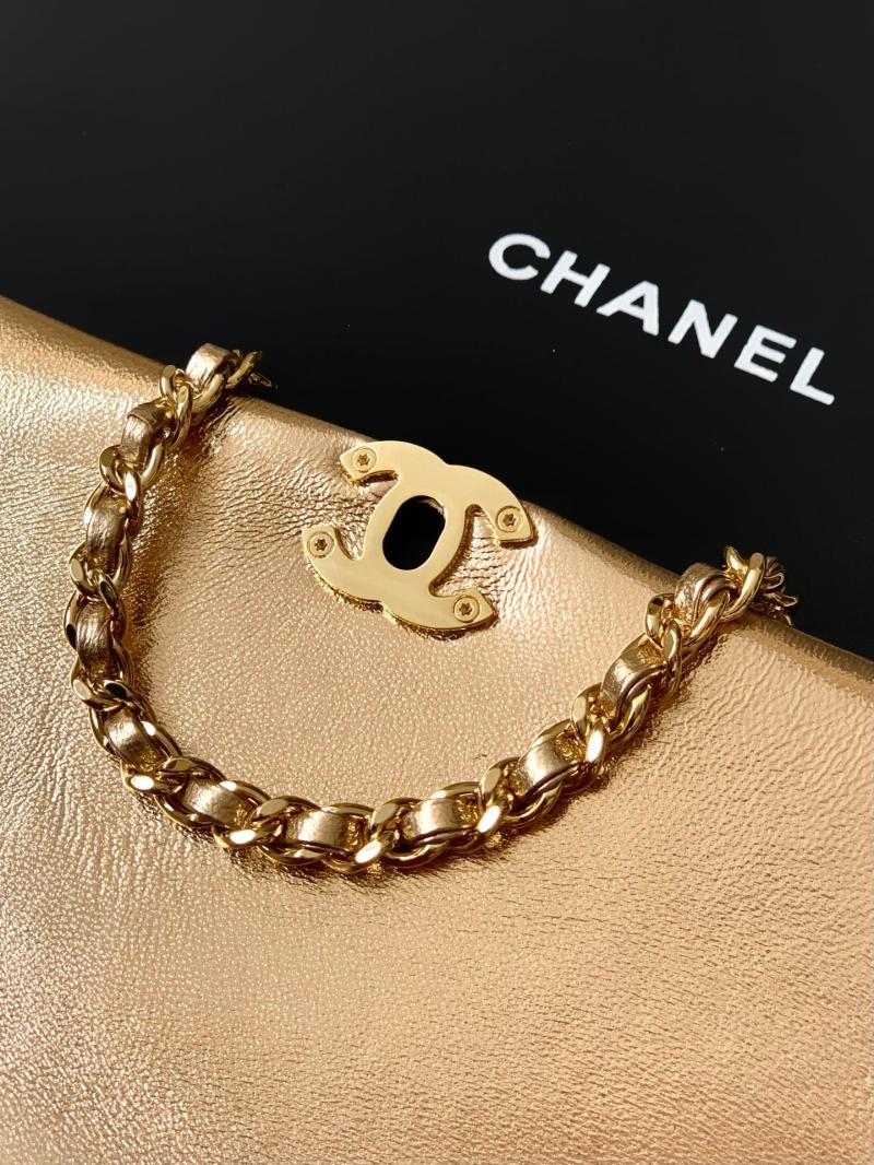 Small Chanel Flap Bag Gold AS54850