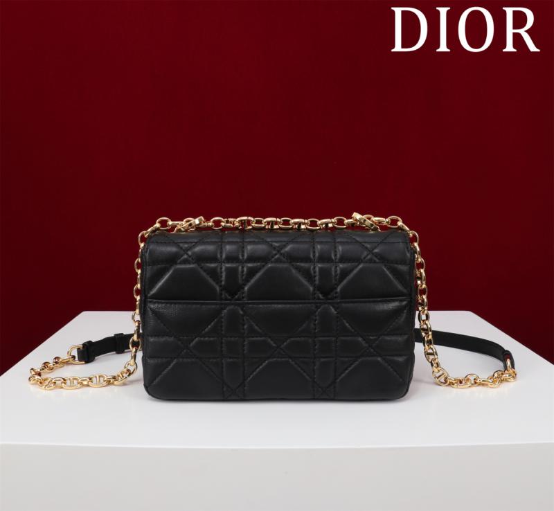 Small Soft Dior Caro Bag Black M9252