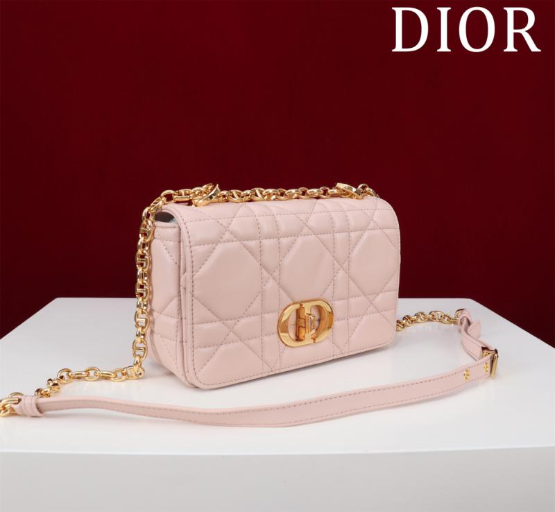 Small Soft Dior Caro Bag Pink M9252