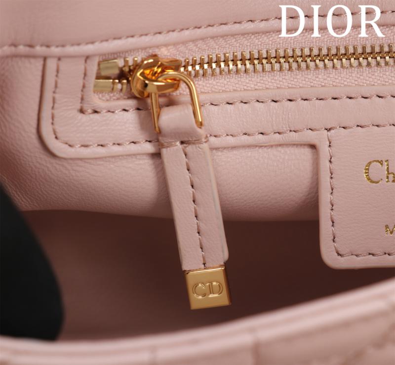 Small Soft Dior Caro Bag Pink M9252