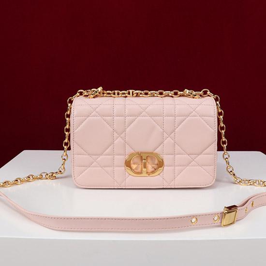 Small Soft Dior Caro Bag Pink M9252