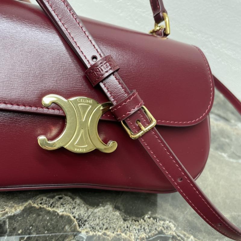 Teen Celine Lola Bag Burgundy 119533