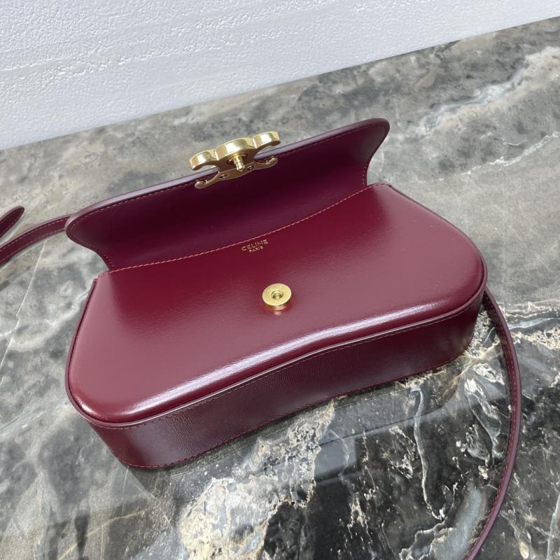 Teen Celine Lola Bag Burgundy 119533