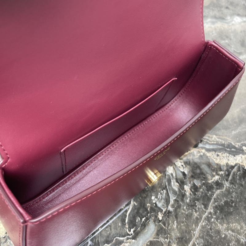 Teen Celine Lola Bag Burgundy 119533
