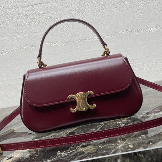 Teen Celine Lola Bag Burgundy 119533