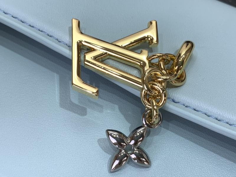Wallet On Chain LV Bloom Blue M14564