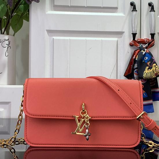 Wallet On Chain LV Bloom Sweet Coral M14564