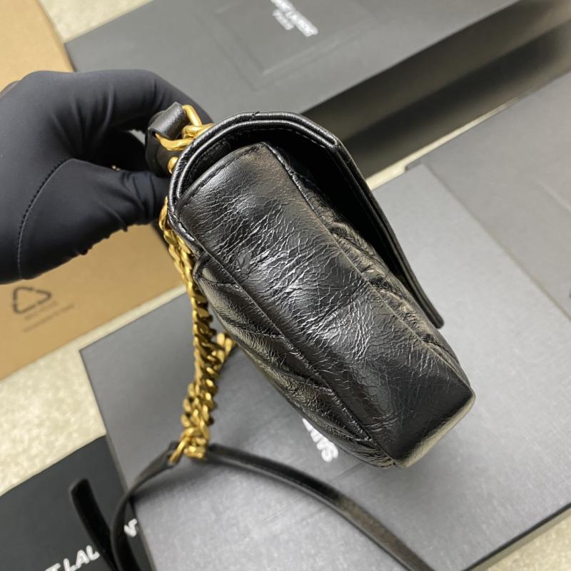 YSL College Mini Chain Bag Black 779430