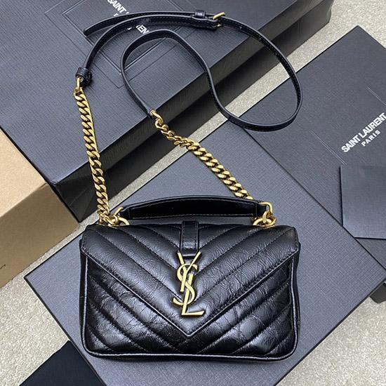 YSL College Mini Chain Bag Black 779430