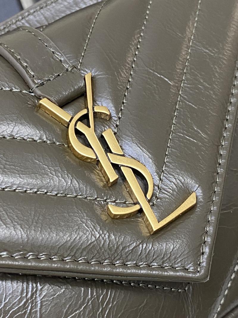 YSL College Mini Chain Bag Green 779430
