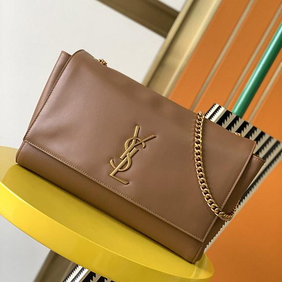 YSL Kate Small Reversible Chain Bag Camel 553804