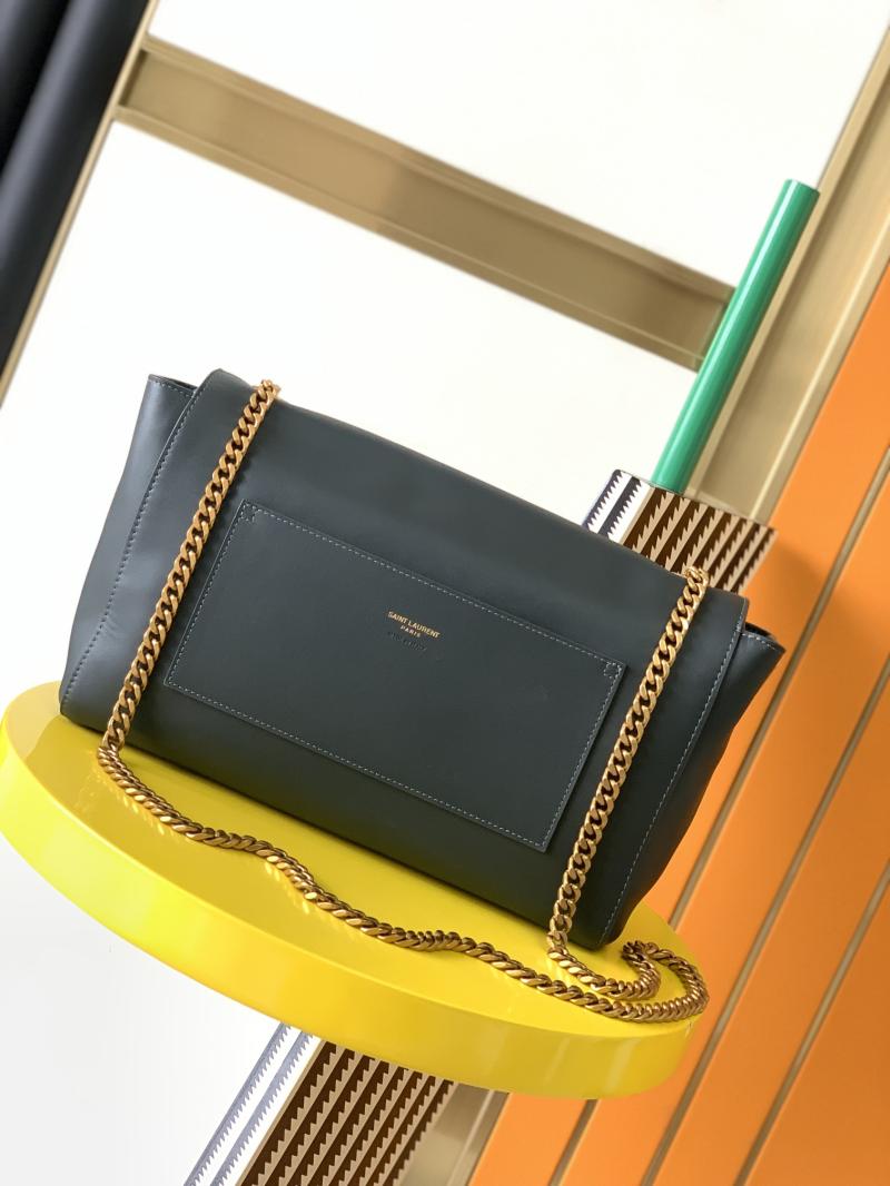 YSL Kate Small Reversible Chain Bag Green 553804