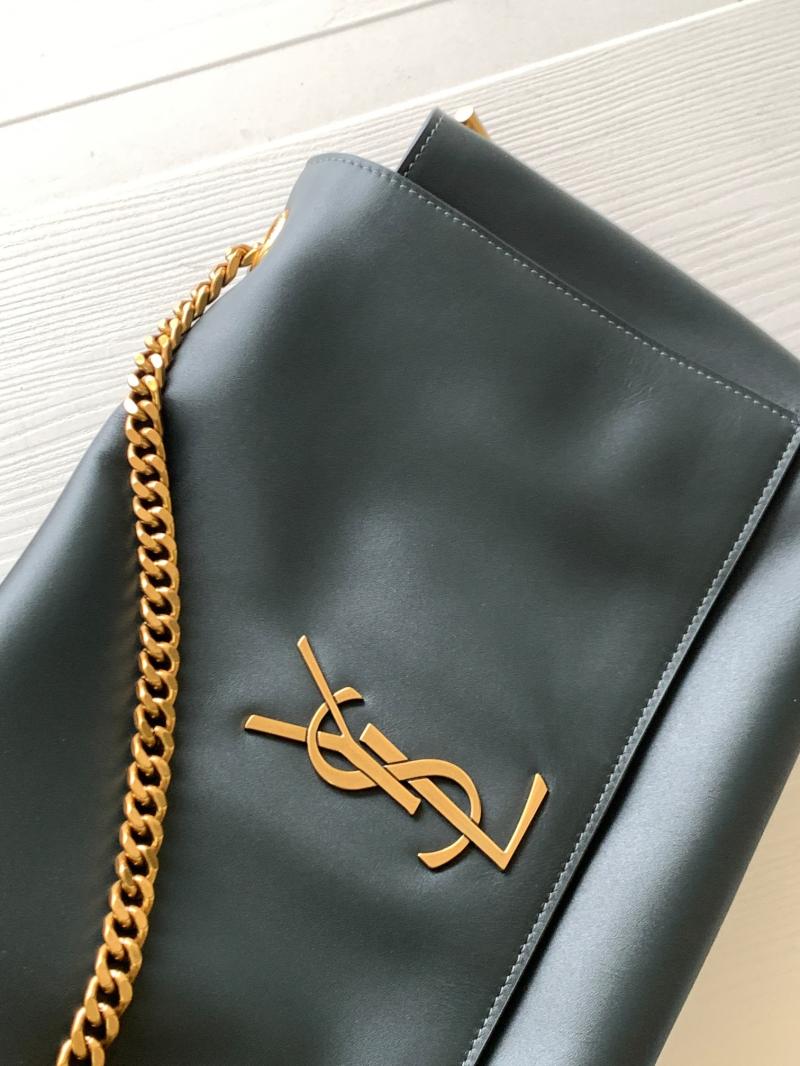 YSL Kate Small Reversible Chain Bag Green 553804