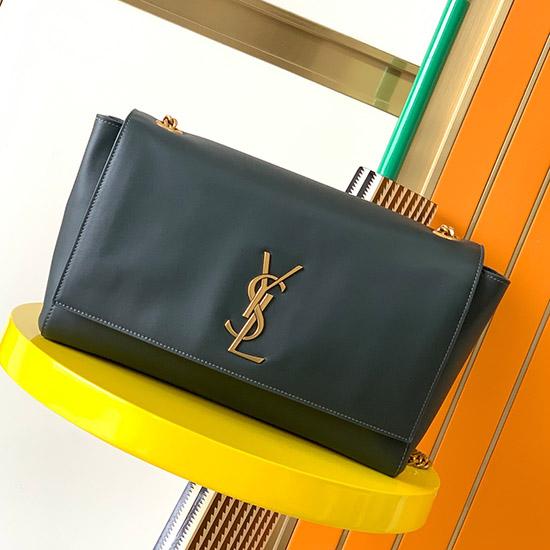 YSL Kate Small Reversible Chain Bag Green 553804