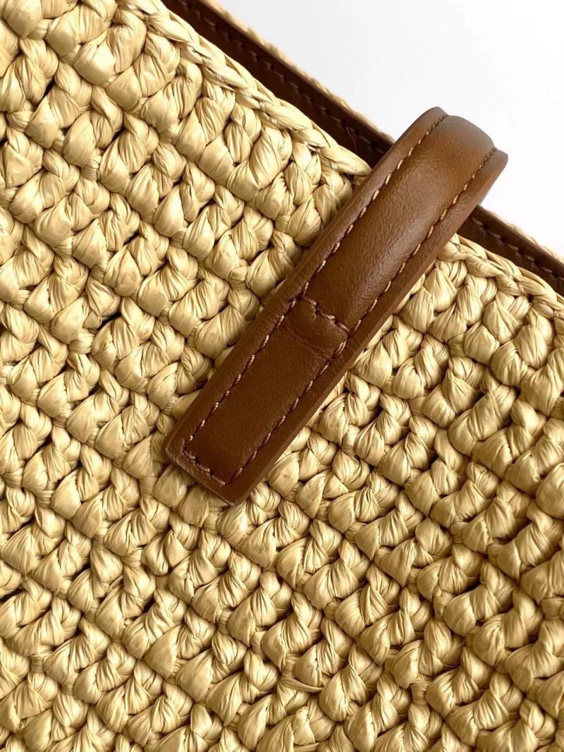 YSL Mini Le 37 Raffia Bucket Bag 749036