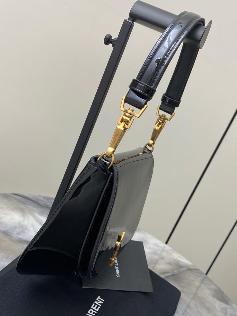 YSL Voltaire Top Handle Black 800846