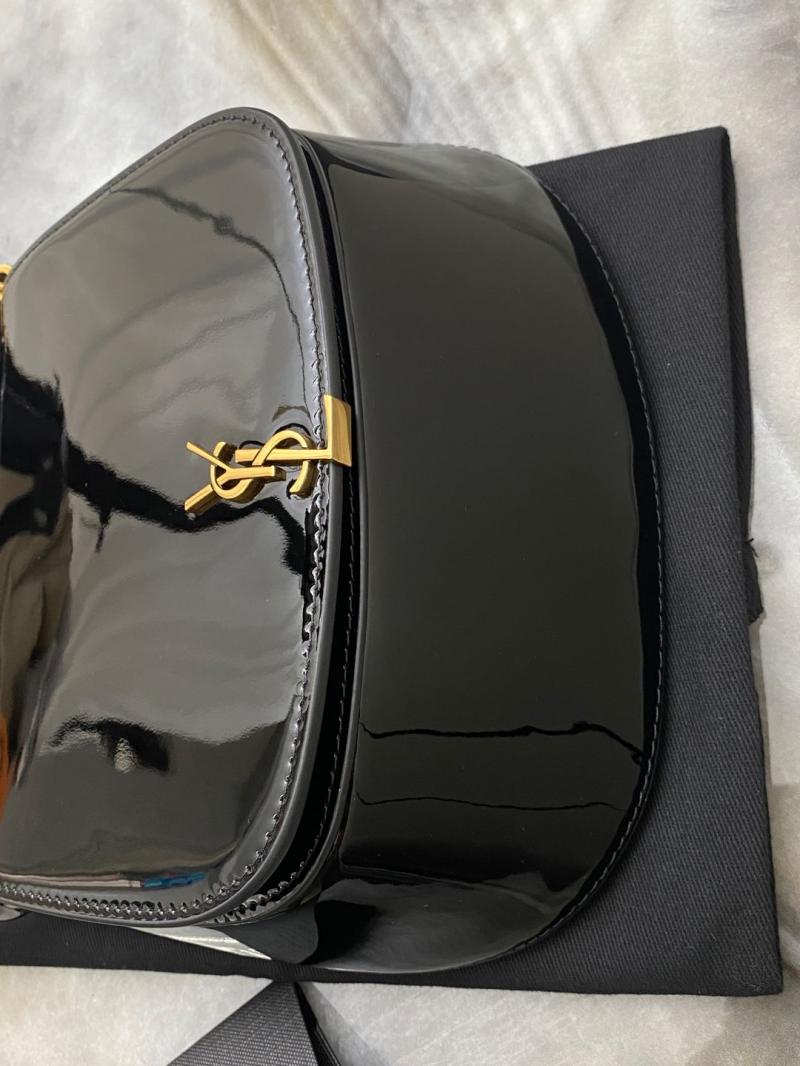 YSL Voltaire Top Handle Black 800846