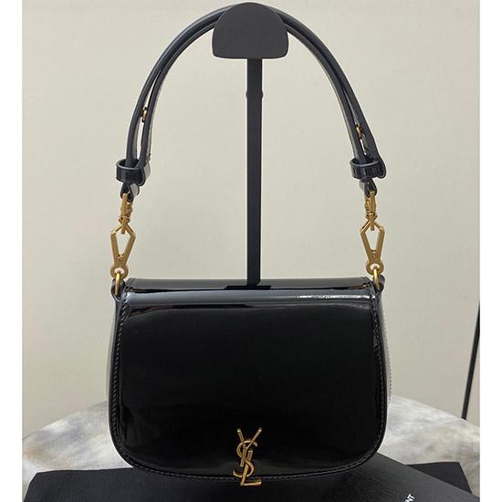 YSL Voltaire Top Handle Black 800846