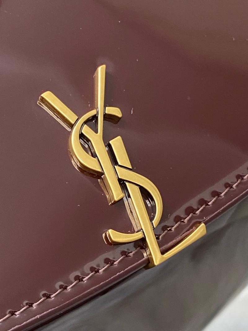 YSL Voltaire Top Handle Burgundy 800846