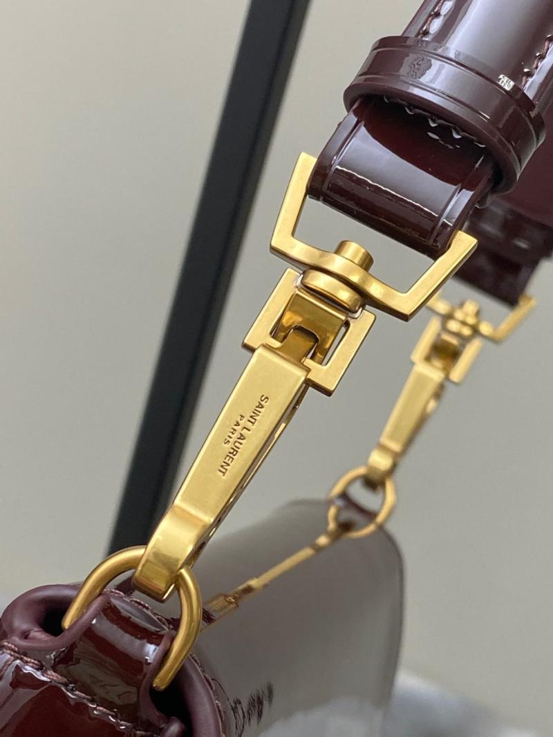 YSL Voltaire Top Handle Burgundy 800846