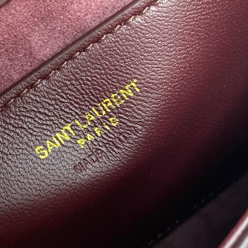 YSL Voltaire Top Handle Burgundy 800846