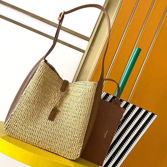 YSL le 5 a 7 rafia small morbida bag 823812