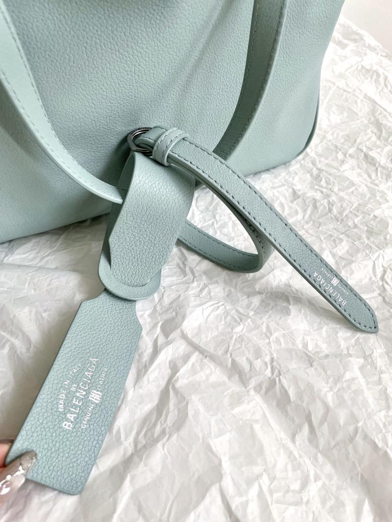 Balenciaga Carrie Medium Bowling Bag Mineral Green 826425