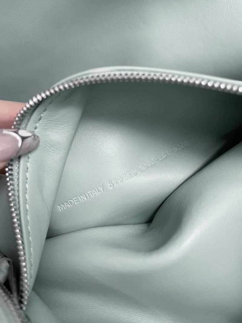 Balenciaga Carrie Medium Bowling Bag Mineral Green 826425