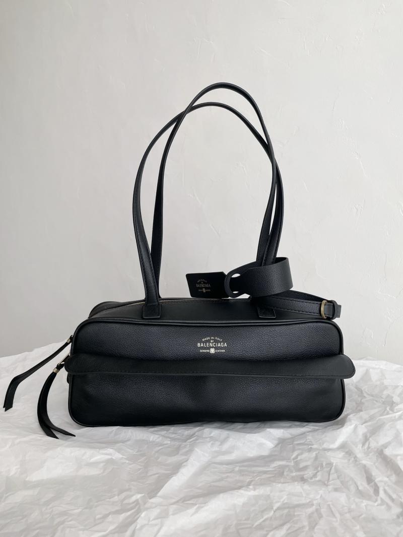 Balenciaga Carrie Small Bowling Bag Black 832920