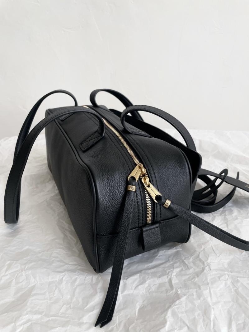 Balenciaga Carrie Small Bowling Bag Black 832920