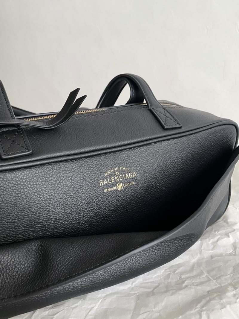Balenciaga Carrie Small Bowling Bag Black 832920