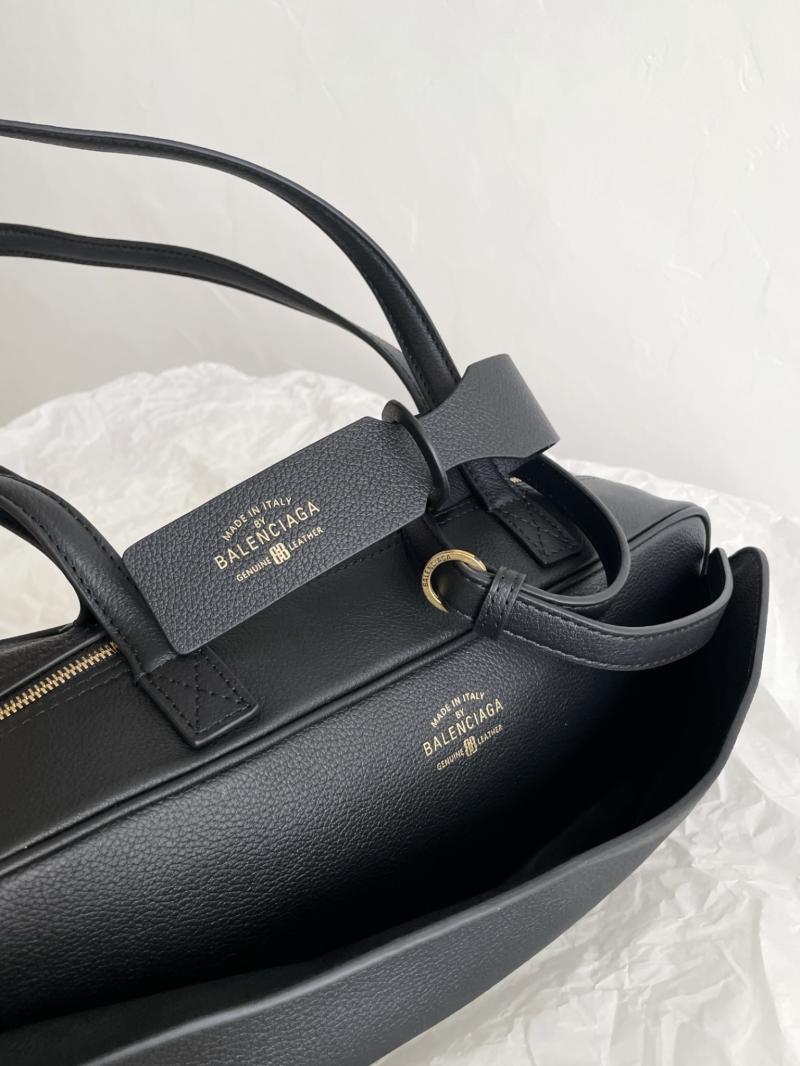 Balenciaga Carrie Small Bowling Bag Black 832920