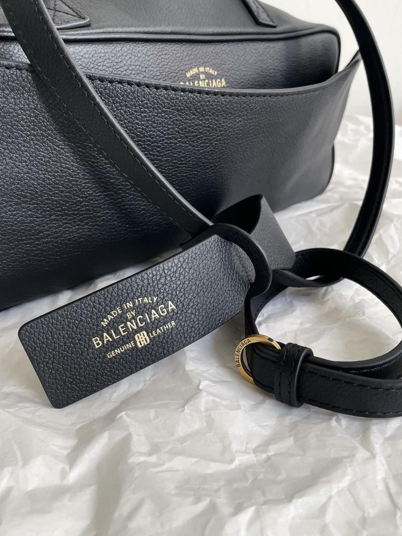 Balenciaga Carrie Small Bowling Bag Black 832920