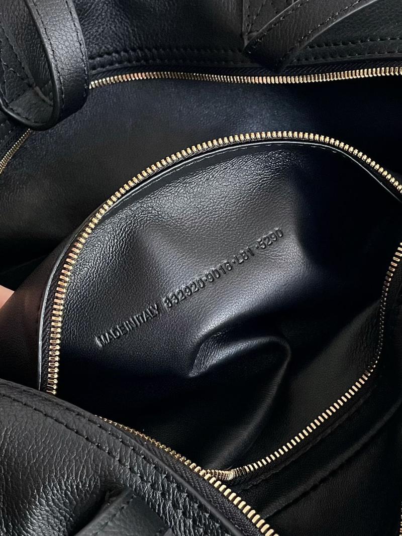 Balenciaga Carrie Small Bowling Bag Black 832920