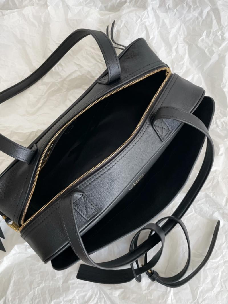 Balenciaga Carrie Small Bowling Bag Black 832920